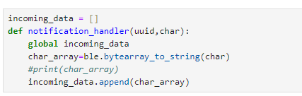 Notification Handler