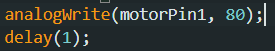 analogWrite Code