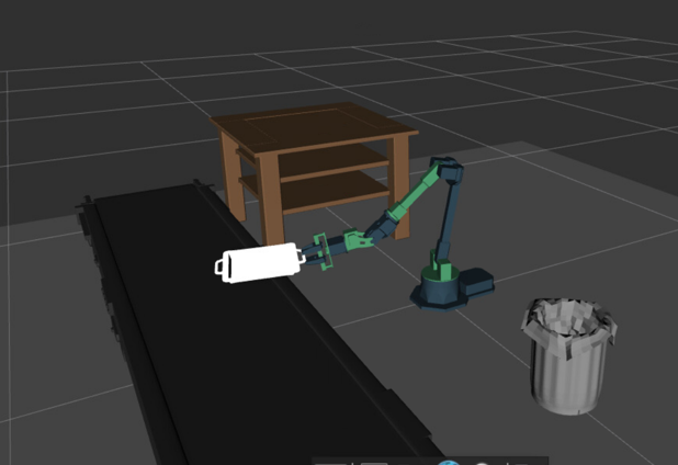 Robotic simulation environment
