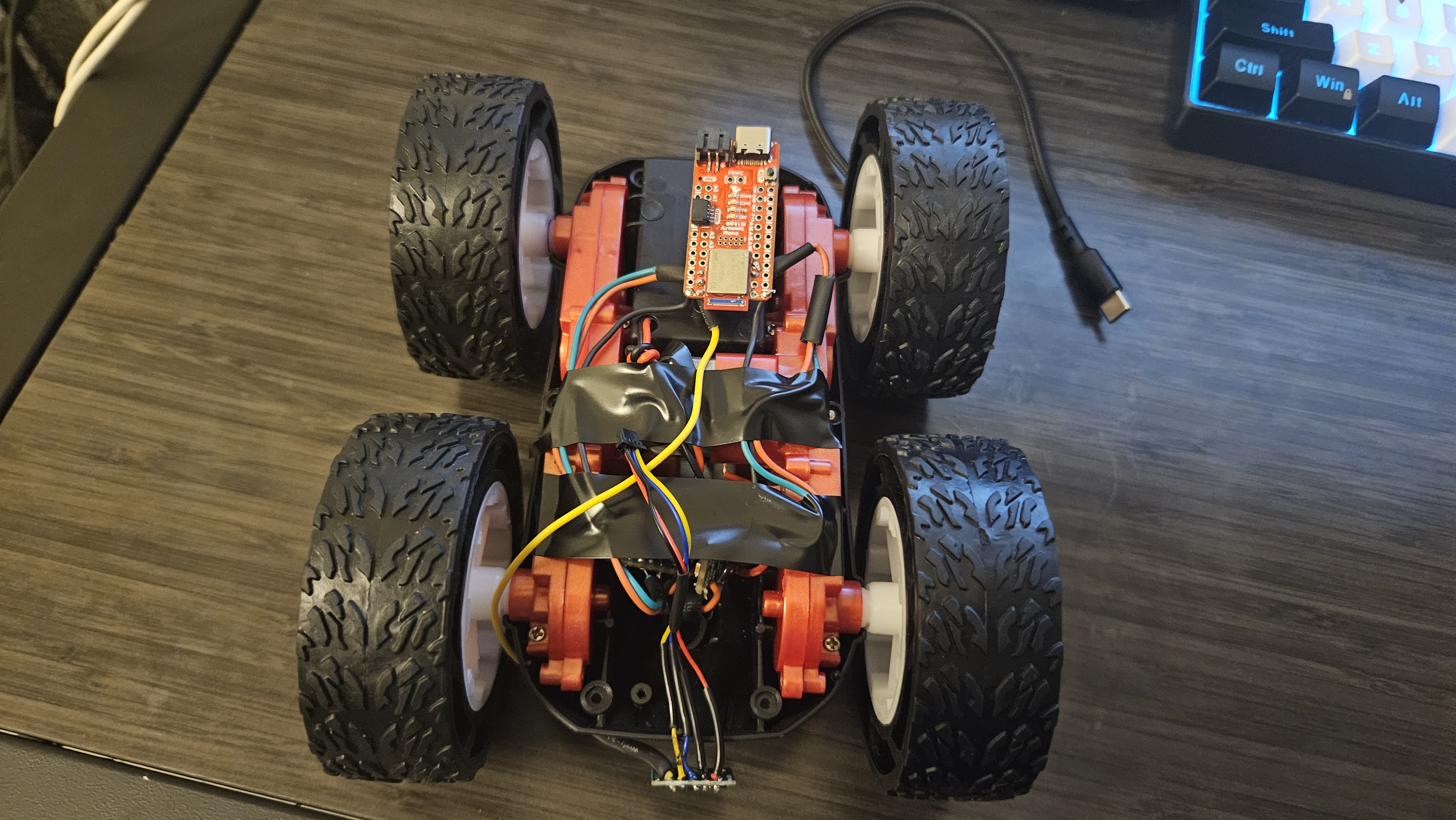 SLAM Based Automotive RC Car Project Image